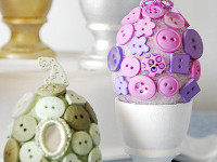 Dot Com Women Button Easter Eggs